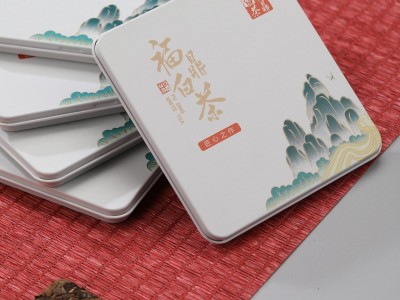 福鼎白茶小方片2018年寿眉老白茶一条6小盒装方便携带一件代发图2