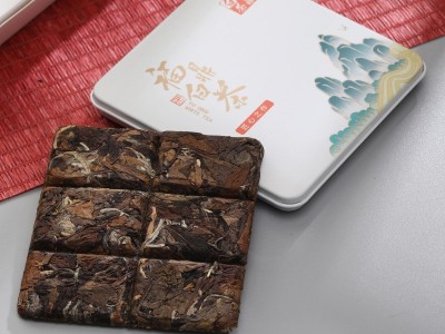 福鼎白茶小方片2018年寿眉老白茶一条6小盒装方便携带一件代发图4