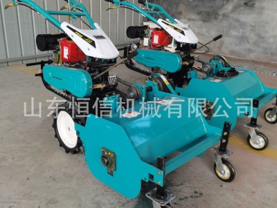 自走式碎草机 手扶式果园快速除草机 大马力碎草还田一体机图5
