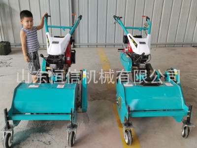 自走式碎草机 手扶式果园快速除草机 大马力碎草还田一体机图4