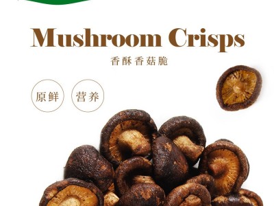 香菇脆零食即食蔬菜干脱水香菇脆片蘑菇干果蔬脆健康孕妇儿童零食图4