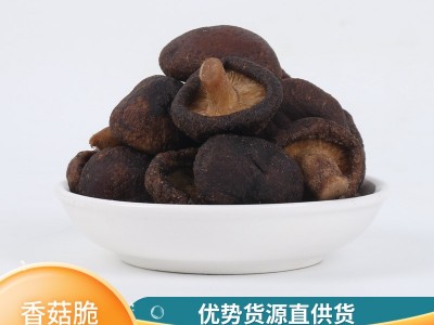 厂家批发即食 香菇脆散装 香菇果蔬脆 香菇干 低温脱水整箱批发图4