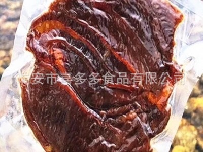 温州特产湖岭蜜汁牛肉牛腱子牛肉片独立真空小包装散装桶装批发图3