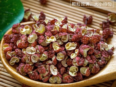 四川汉源大红袍花椒干花椒 红花椒粒花椒粉食用农家青麻椒图3