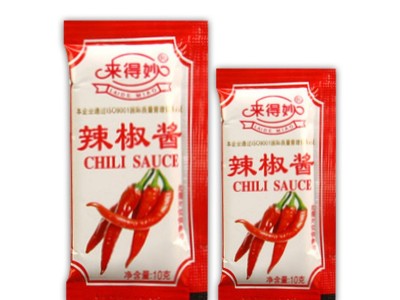 来得妙辣椒酱 10g商用外卖配送装拌饭酱剁椒酱餐饮小吃店蘸酱批发图5