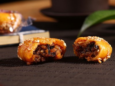 义乌红糖酥饼梅干菜肉小酥饼梅菜扣肉饼烧饼手工浙江金华特产零食图2