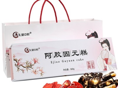 山东阿胶糕东阿500g即食阿胶膏阿胶固元膏礼盒装阿胶批发送礼零食图5