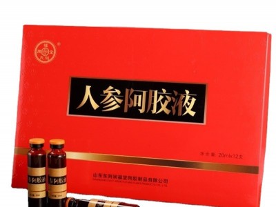 阿胶浆 240克山东东阿特产会销网红带货货源人参阿胶饮 阿胶液图5