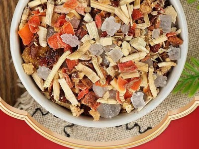 竹蔗茅根雪梨茶 各种包装精选三角包组合花茶源头工厂图4