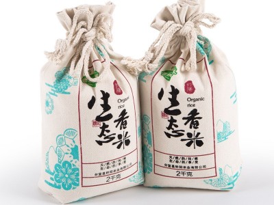 生态香米礼盒装2kgX2精美袋装长粒香米香飘人家逢年过节伴手礼图4