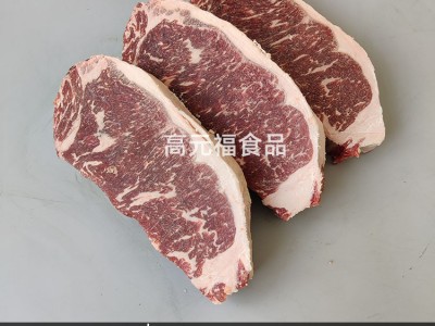 澳洲黑凤凰安格斯西冷 正关西餐烧烤牛肉 冷冻雪花牛排 原切散卖图2