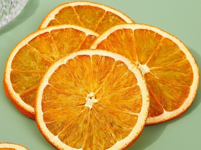橙子片 甜橙片 香橙干 鲜果水果干片 水果片茶 蛋糕装饰香橙片图2