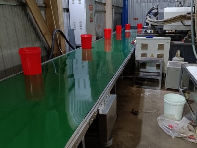 注塑件传送带涂料桶集中运送机注塑加工机械手传送带铝型材输送机图5