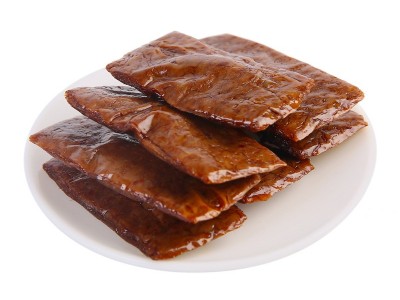 烤肉豆干500G手撕烤肉豆脯网红零食夹肉豆干夹笋素肉 厂家直销图5