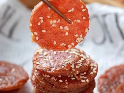 博翔碳烤里脊65g袋装蜜汁味香辣味追剧解馋肉类零食肉脯肉干肉片图5