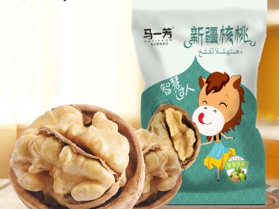 马一芳新疆核桃薄皮新货薄壳纸皮核桃原味生5斤孕妇核桃仁零食现图4