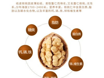 现货批发 640g过节年货礼食品每日坚果零食 罐装手剥陈皮味核桃图4