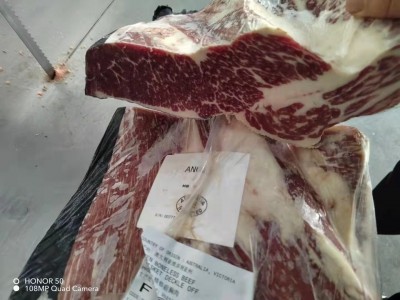 澳洲1265厂安格斯前胸M5+牛肉牛排进口供应西餐厅批发图4