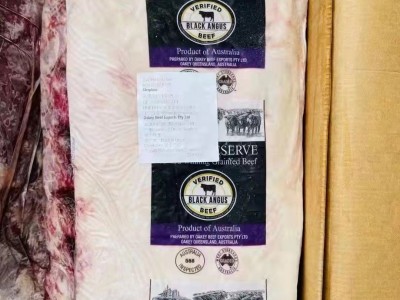 澳洲558厂安格斯谷饲300天西冷M3+牛肉牛排烤肉火锅进口供应西餐图3