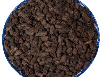 糯米香碎银子茶化石十年云南普洱茶熟茶大树散茶老茶头茶叶图5