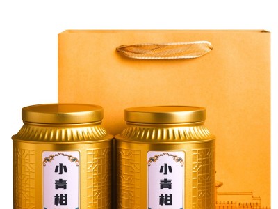 新会小青柑批发 陈皮宫廷普洱茶熟茶小青桔茶叶茶散装罐装500克图4