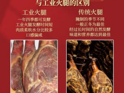 金华火腿礼盒装 一级整腿切片煲汤 节日送礼佳品 火腿5斤礼盒装图4