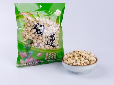 莲子磨皮白莲易煮口感软糯300克袋装量大价优图3