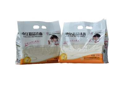 中江精品挂面2公斤/袋凤朝阳家用面条农家饭店食堂宽挂面批发图4