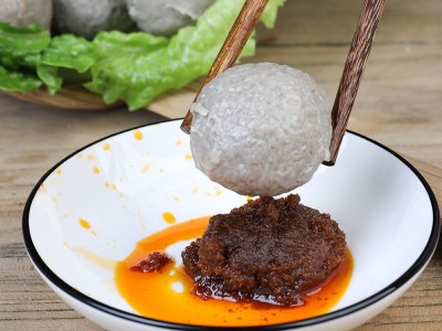 潮汕牛肉丸潮州牛筋丸火锅丸子关东煮麻辣烫食材厂家批发500g图2