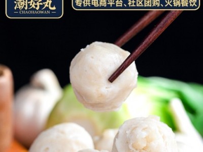 墨鱼丸美食手打花枝丸特产关东煮烧烤火锅食材潮汕特产厂家批发图2