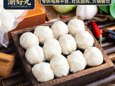 墨鱼丸美食手打花枝丸特产关东煮烧烤火锅食材潮汕特产厂家批发图3