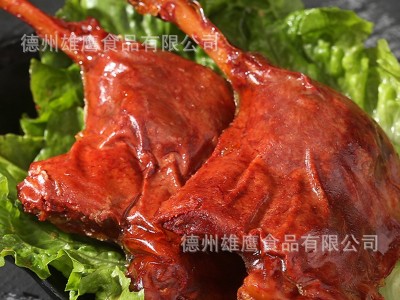 雄鹰120克大鸭腿麻辣乡巴鸡腿风味鸭肉小吃整箱批发肉类零食图5