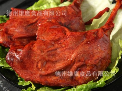 雄鹰120克大鸭腿麻辣乡巴鸡腿风味鸭肉小吃整箱批发肉类零食图4