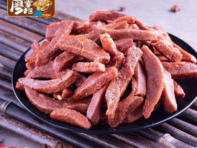 【工厂批发】湖南特产麻辣小吃零食廖掌柜手撕肉干鸭肉干独立包装图2