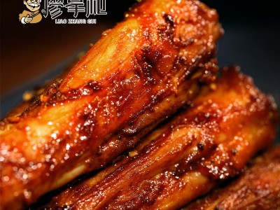 廖掌柜麻辣烤卤脖非风干鸭脖子鸡脖休闲肉类零食小吃即食食 品批发图5
