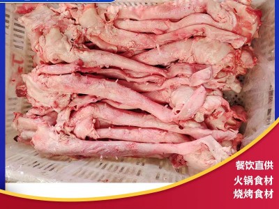 新鲜牛黄喉牛心管批发火锅餐饮源头厂家直供食材串串牛肉牛百叶图3