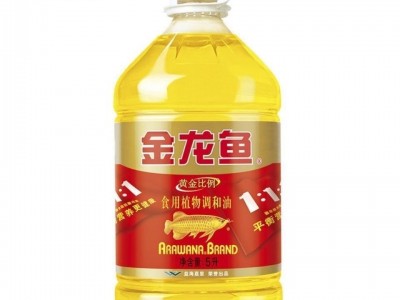 【转基因】金龙鱼黄金比例食用植物调和油5L/桶 1:1:1食用油图5