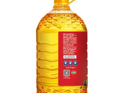 双胜5L桶装葵花籽油食用油物理压榨餐饮专用油商用5L*4含维生素E图4