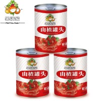 【果满家】新鲜开胃山楂罐头 水果罐头425g×5罐/整箱 贴牌代发