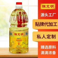 【贴牌代加工】1.8L食用油压榨一级菜籽油多规格可选大工厂直发