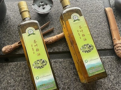 茶叶籽植物油 物理压榨食用油礼盒装500ml*2 厨房炒菜凉拌植物油图3