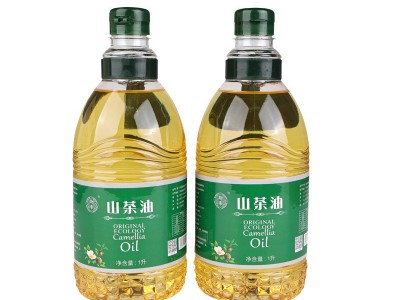 山茶初榨纯正茶籽油1L升两瓶装物理压榨一级食用油团购礼盒批发图4