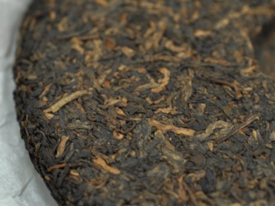 普洱茶 熟茶 勐库戎氏 木叶醇 宫廷普洱茶 400克图5