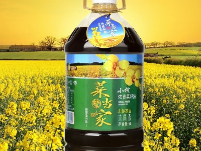 四川传统压榨新菜籽油自榨头道非转基因纯菜籽油粮油食用油图4