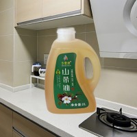 华夏康茶油2L纯山茶油家用装一级食用油月子油茶籽油厂家直销批发