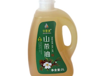 华夏康茶油2L纯山茶油家用装一级食用油月子油茶籽油厂家直销批发图5