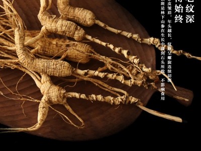 长白山林下山参10g3支装10年以上整枝林下山参礼盒滋补品干参送礼图2
