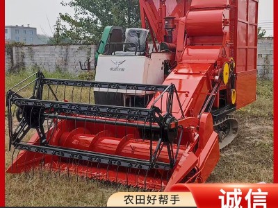 厂家供应大型青储打包机履带型牧草小麦收割机玉米秸秆粉碎机批发图2