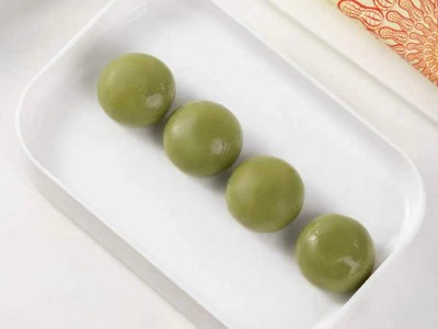 方便速食早餐批发网红食品速冻花生味秋菠菜汤圆图2