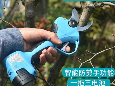 厂家直销 易園电动修枝剪便携式锂电池果树剪 质量保证图4